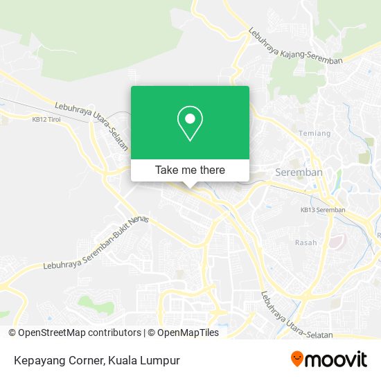 Kepayang Corner map