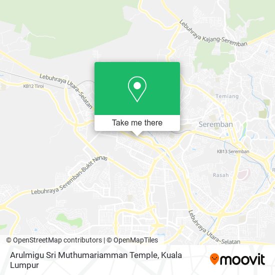 Arulmigu Sri Muthumariamman Temple map