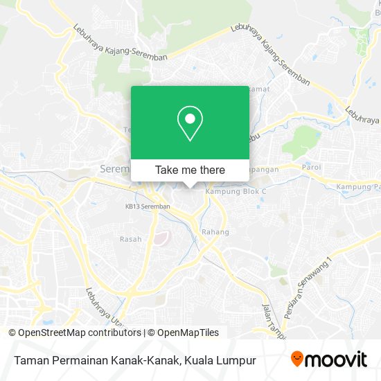 Taman Permainan Kanak-Kanak map