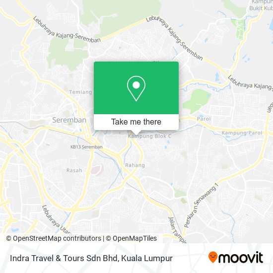Indra Travel & Tours Sdn Bhd map