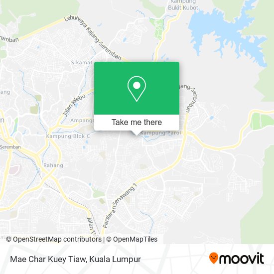 Mae Char Kuey Tiaw map