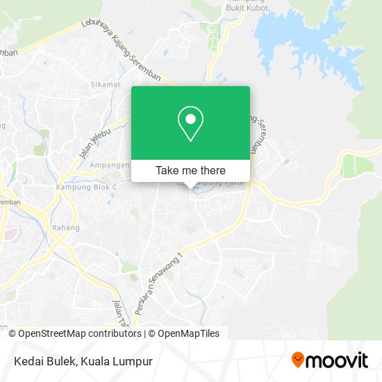 Kedai Bulek map