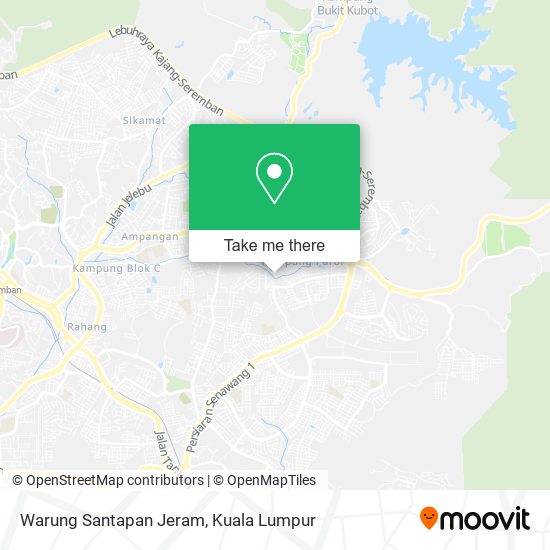 Warung Santapan Jeram map
