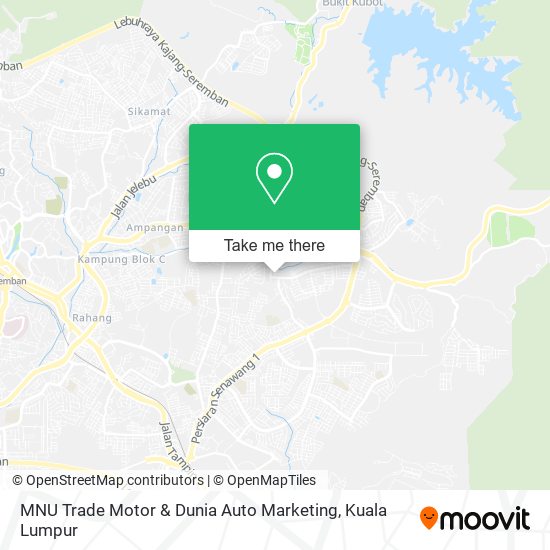 MNU Trade Motor & Dunia Auto Marketing map