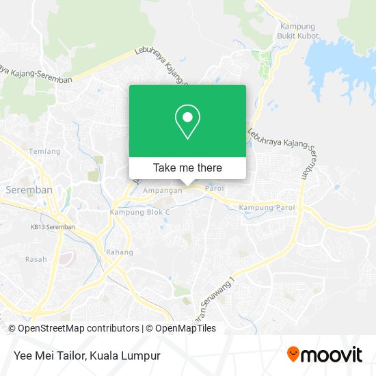 Yee Mei Tailor map