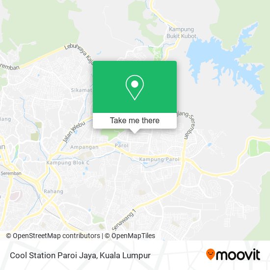 Cool Station Paroi Jaya map