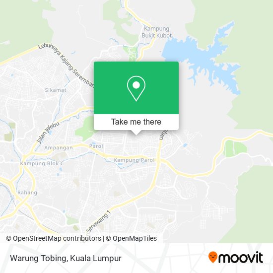 Warung Tobing map