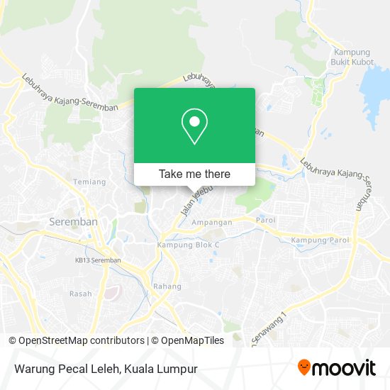 Warung Pecal Leleh map