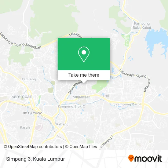 Simpang 3 map