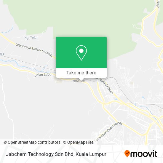 Jabchem Technology Sdn Bhd map