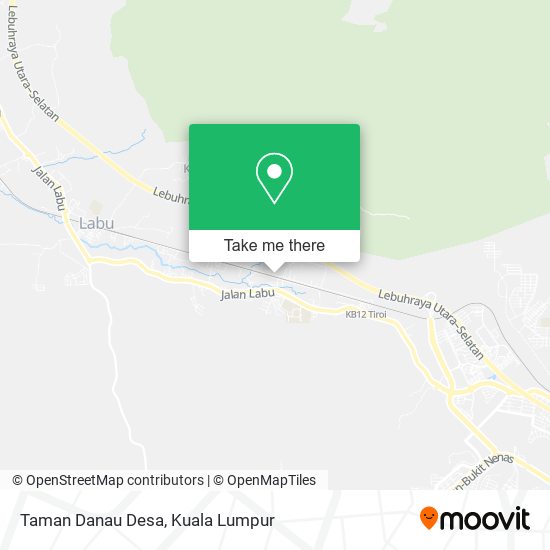 Peta Taman Danau Desa