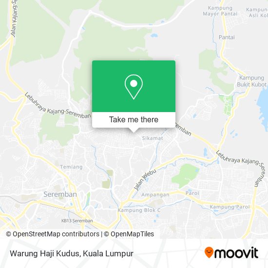 Warung Haji Kudus map