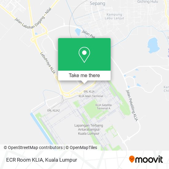 ECR Room KLIA map