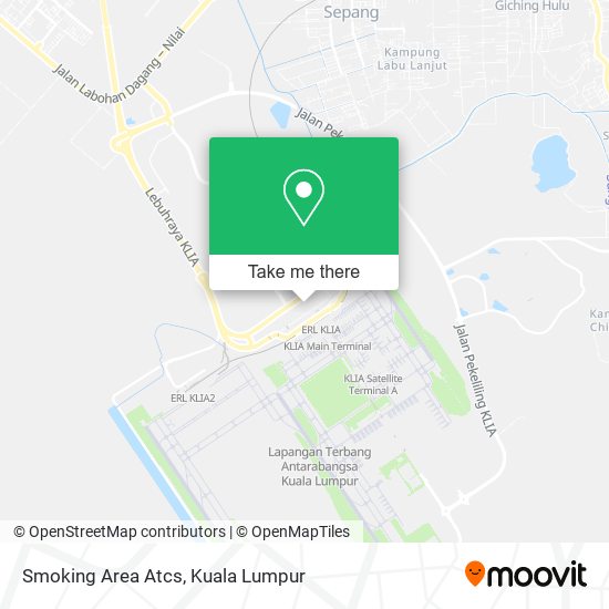 Smoking Area Atcs map