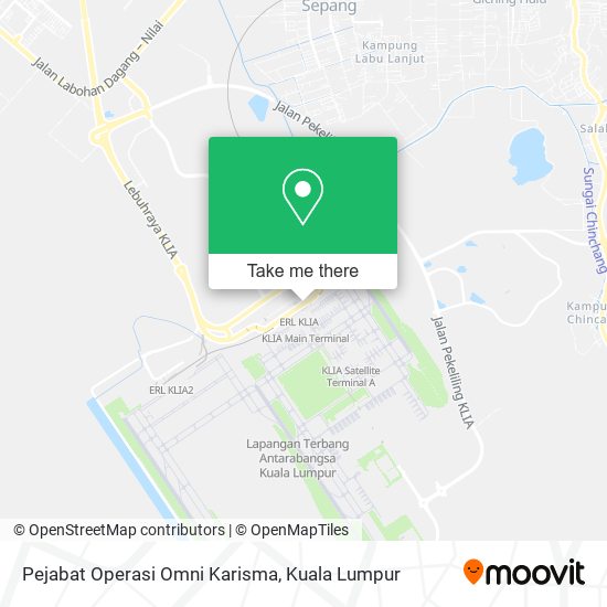 Peta Pejabat Operasi Omni Karisma