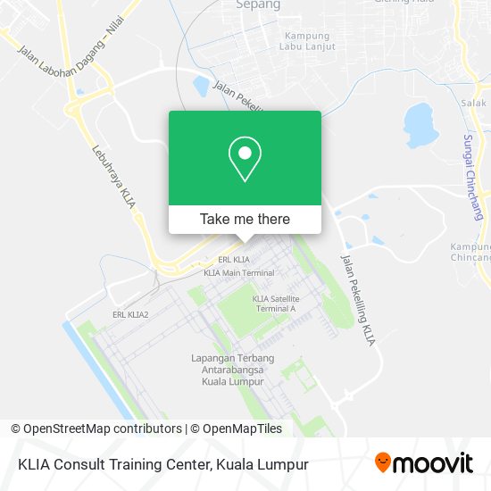 KLIA Consult Training Center map