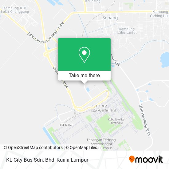 KL City Bus Sdn. Bhd map