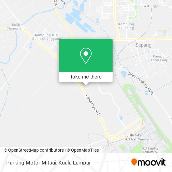 Parking Motor Mitsui map