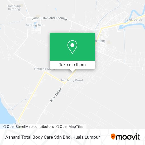 Ashanti Total Body Care Sdn Bhd map