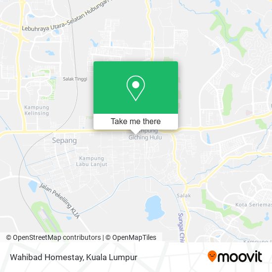 Peta Wahibad Homestay