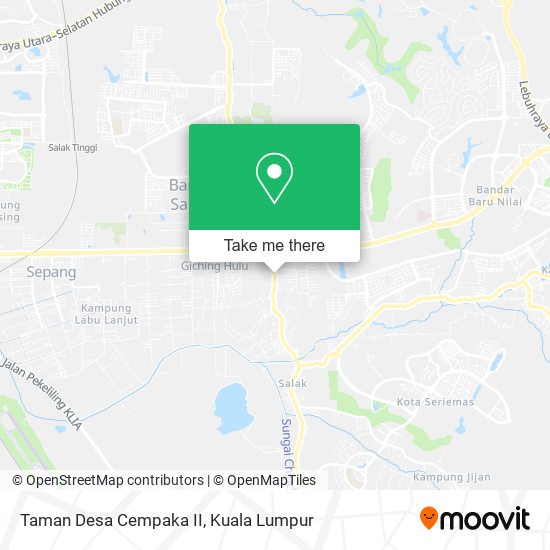 Taman Desa Cempaka II map