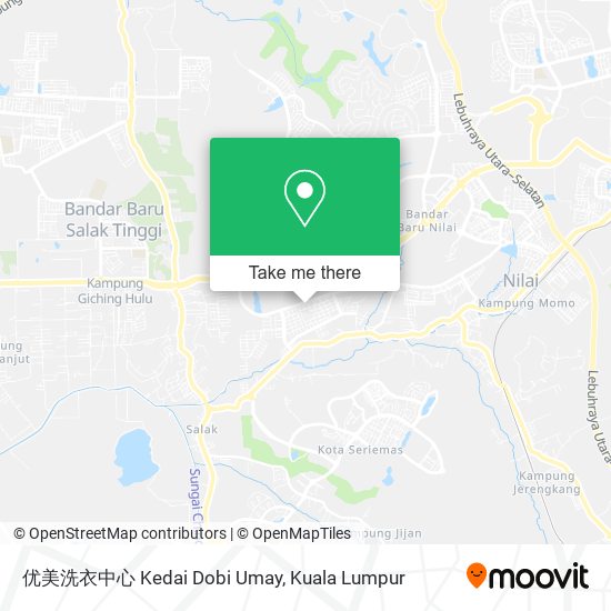优美洗衣中心 Kedai Dobi Umay map