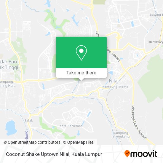 Coconut Shake Uptown Nilai map