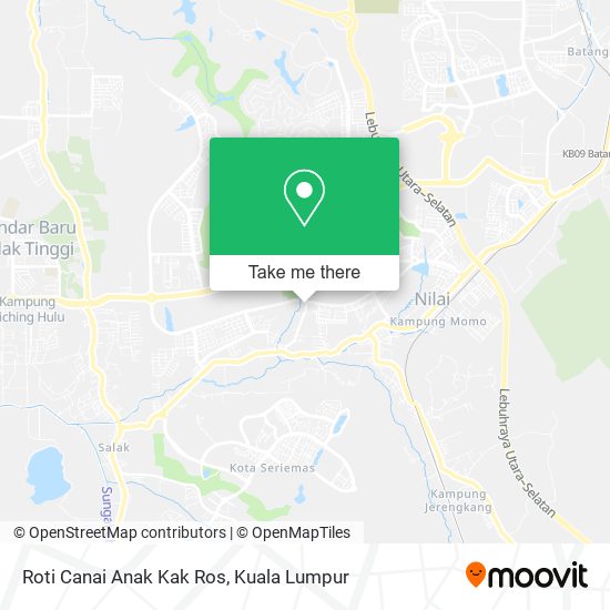 Roti Canai Anak Kak Ros map