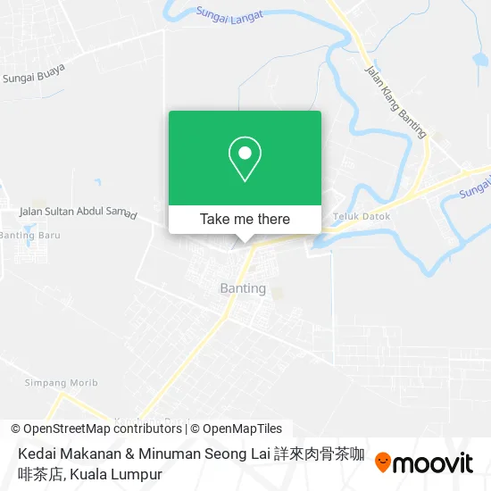 Kedai Makanan & Minuman Seong Lai 詳來肉骨茶咖啡茶店 map