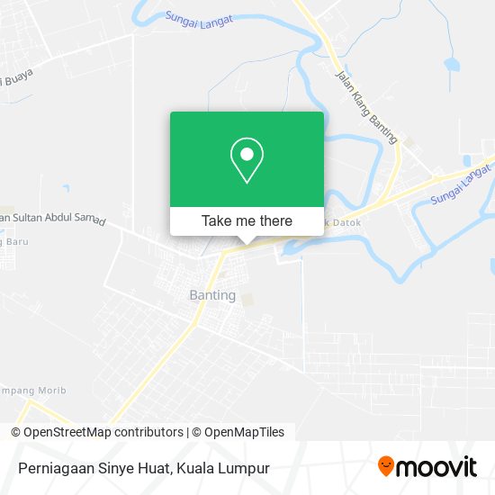 Perniagaan Sinye Huat map