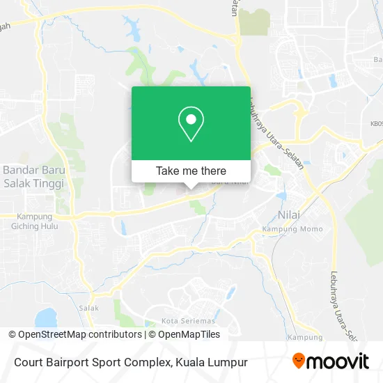 Court Bairport Sport Complex map