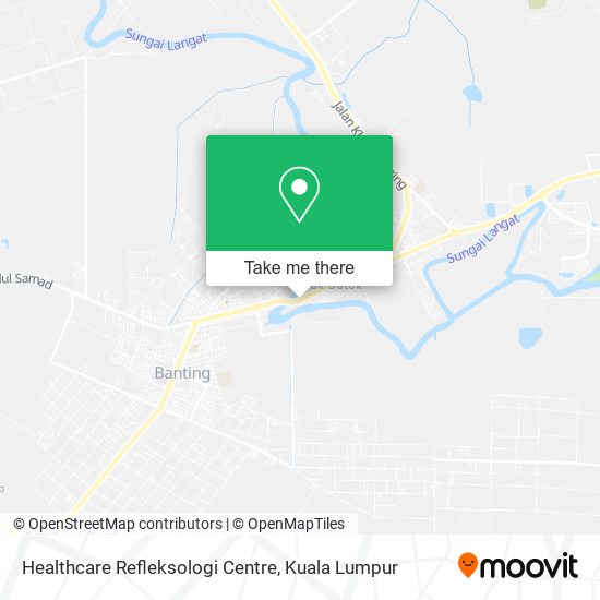 Peta Healthcare Refleksologi Centre