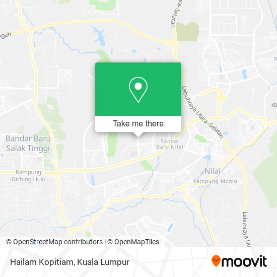 Peta Hailam Kopitiam