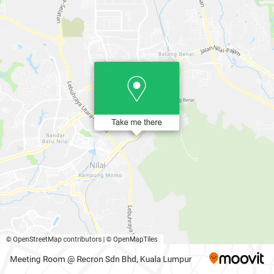 Meeting Room @ Recron Sdn Bhd map