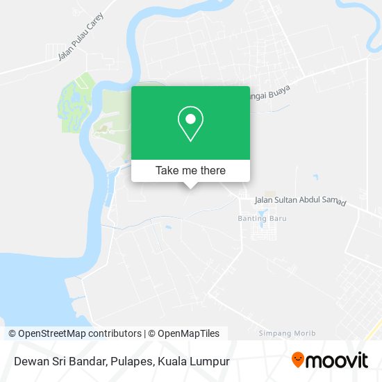 Dewan Sri Bandar, Pulapes map