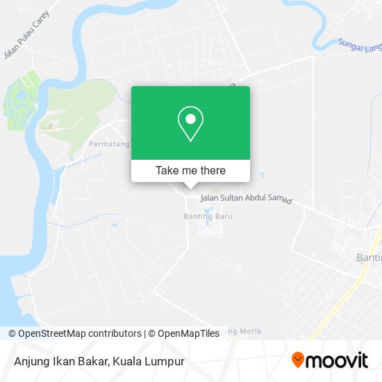 Peta Anjung Ikan Bakar