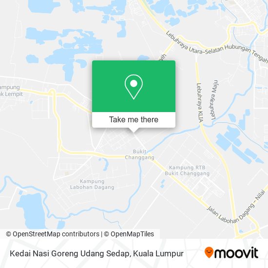 Kedai Nasi Goreng Udang Sedap map