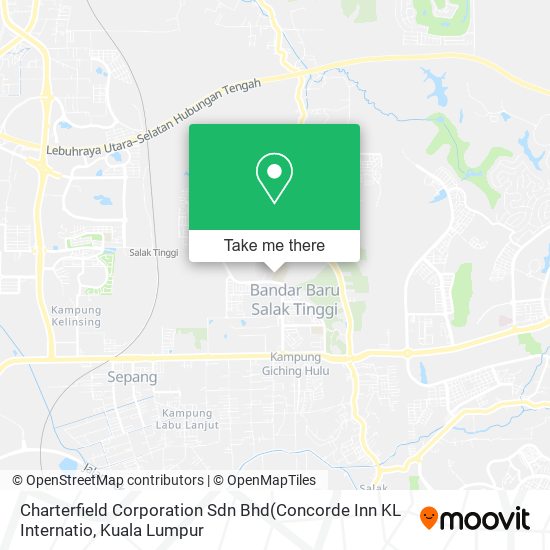 Charterfield Corporation Sdn Bhd map