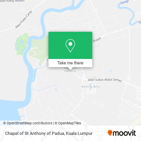 Chapel of St Anthony of Padua map