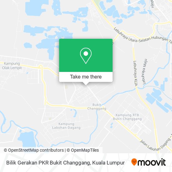 Peta Bilik Gerakan PKR Bukit Changgang