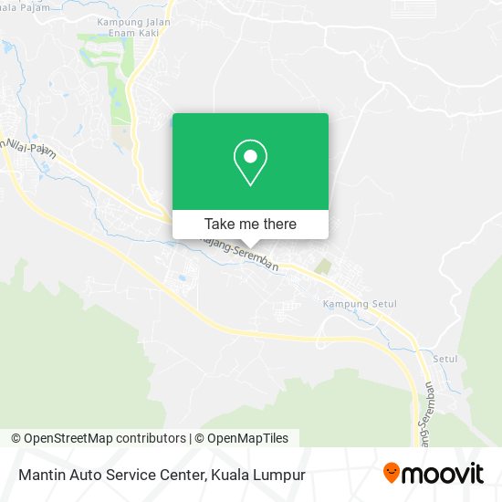 Mantin Auto Service Center map