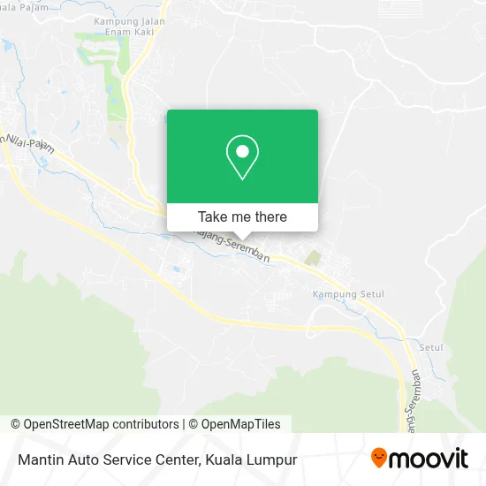 Mantin Auto Service Center map