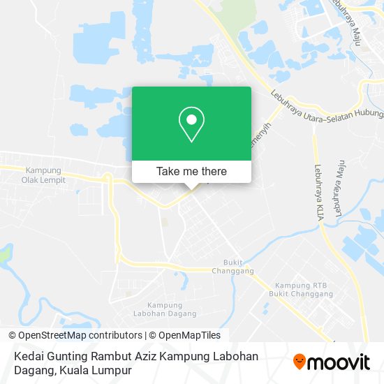 Kedai Gunting Rambut Aziz Kampung Labohan Dagang map