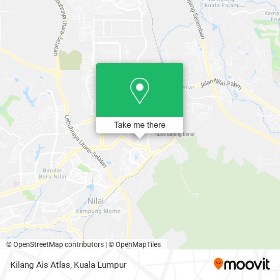 Peta Kilang Ais Atlas