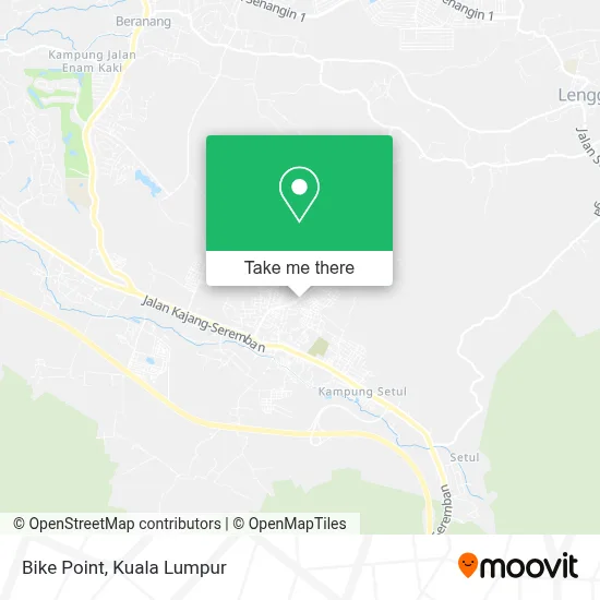 Bike Point map