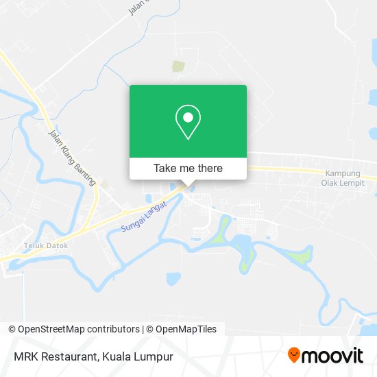 MRK Restaurant map