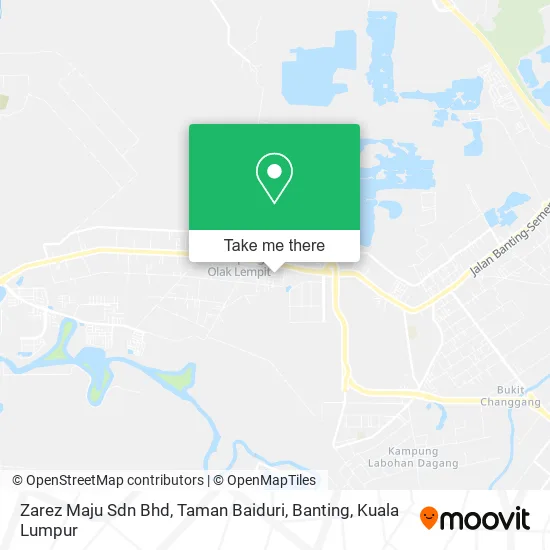 Peta Zarez Maju Sdn Bhd, Taman Baiduri, Banting