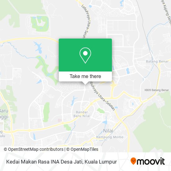 Kedai Makan Rasa INA Desa Jati map