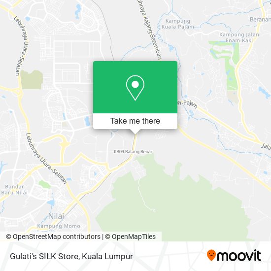 Gulati's SILK Store map