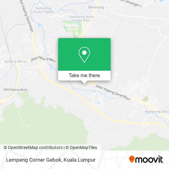 Lempeng Corner Gebok map